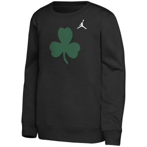 Jordan Jordan Youth Boston Celtics Black Statement Logo Crewneck Sweatshirt, Small - $18.73 at DICK'S Sporting Goods