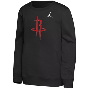 Jordan Jordan Youth Houston Rockets Black Statement Logo Crewneck Sweatshirt, Small - $23.98 at DICK'S Sporting Goods