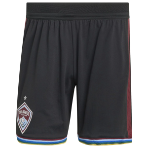 adidas Men's Colorado Rapids 2026 Primary Authentic Shorts, Small, Black