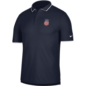 Nike Men's Team USA 2026 Crest Polo, Small, Blue