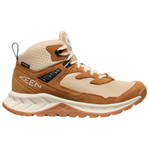 KEEN Women's Hightrail Mid Waterproof Hiking Shoes, Size 10.5, Safari/Chipmunk