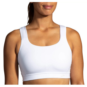 Brooks Brooks Women's Convertible 2.0 Sports Bra, White - $60.00 at DICK'S Sporting Goods