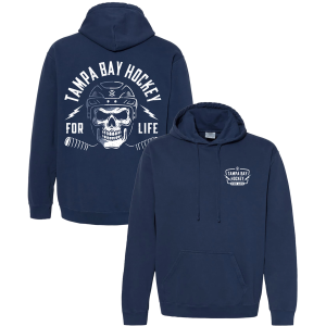 For The Bay Clothing Co. For the Bay Clothing Co. Men's Tampa Bay Blue Hockey 4 Life Pullover Hoodie, Large, Multi - $60.00 at DICK'S Sporting Goods