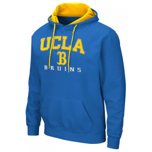 Colosseum Men's UCLA Bruins Blue Pullover Hoodie, Small