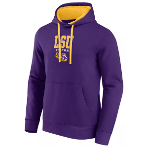 Logo Athletic Men's LSU Tigers Purple/Gold Hoodie, Large