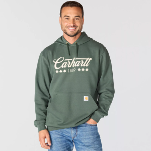 Carhartt Carhartt Men's St. Patrick's Script Graphic Hoodie, Small, Forestry Green - $59.99 at DICK'S Sporting Goods