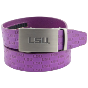 Eagles Wings Eagles Wings Adult LSU Tigers Purple Ratchet Belt, Men's - $59.99 at DICK'S Sporting Goods