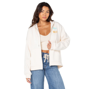 Roxy Roxy Women's Evening Lineup Full-Zip Hoodie, Small, White - $48.99 at DICK'S Sporting Goods