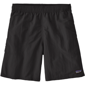 Patagonia Youth 7" Baggies Shorts, XS, Black