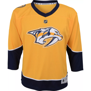 NHL Infant Nashville Predators 2024-2025 Home Replica Premier Jersey, Boys', 18M, Yellow