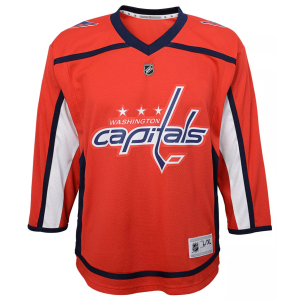 NHL Infant Washington Capitals Breakaway Blank Red Home Replica Jersey, Boys', 18M