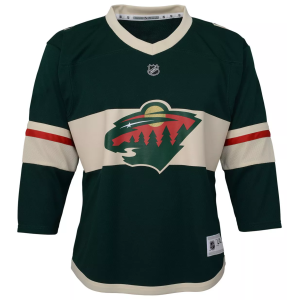 NHL Infant Minnesota Wild Breakaway Blank Green Home Replica Jersey, Boys', 18M