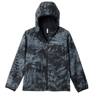 Columbia Kids' Pixel Grabber II Reversible Jacket, XS, Black Ferned