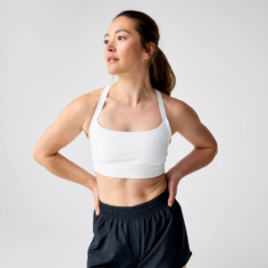 Brooks Brooks Women's Luxe Strappy Bra, Small, White - $55.00 at DICK'S Sporting Goods