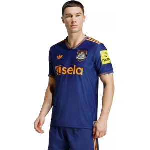 adidas Adult Newcastle United 2025-26 Blue Third Authentic Jersey, Men's, Large