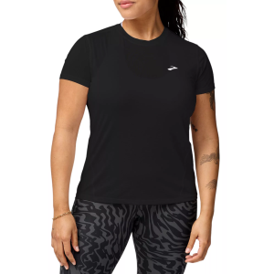Brooks Women's Sprint Free Short Sleeve 3.0, XS, Black