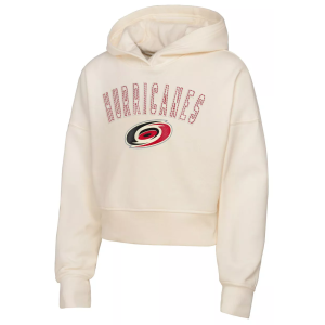 Outerstuff NHL Girls' Carolina Hurricanes Cream Blitz Oversize Pullover Hoodie, Small, White - $50.00 at DICK'S Sporting Goods