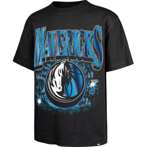 '47 Men's Dallas Mavericks Black Everytime Foundation T-Shirt, Medium