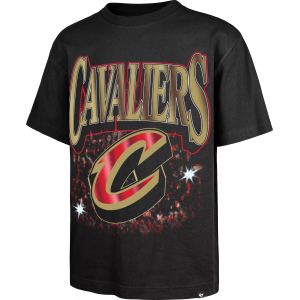 '47 Men's Cleveland Cavaliers Black Everytime Foundation T-Shirt, Medium