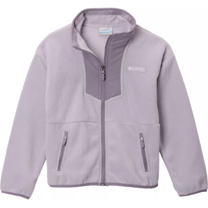 Columbia Kids' Sequoia Grove Full-Zip Fleece Jacket, XL, Lavender Pearl/Shale Purple