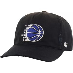 '47 Men's Orlando Magic Black Statement Worn Adjustable Hitch Hat