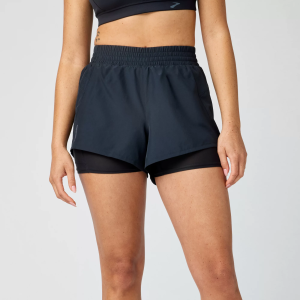Brooks Brooks Women's Dash 2-in-1 Shorts, XS, Black - $70.00 at DICK'S Sporting Goods
