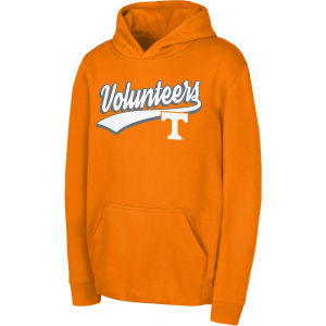 NCAA Youth Tennessee Volunteers Orange Tail Sweep Hoodie, Small