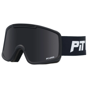 Pit Viper The Exec French fry Snow Goggles 2026, Large, Black Strap / Amber Lens