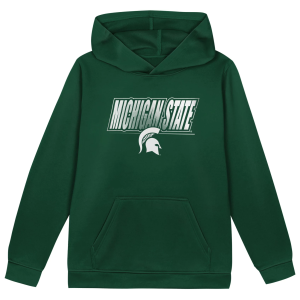Gen2 Boys' Michigan State Spartans Hunter Green Hoodie, Size 4