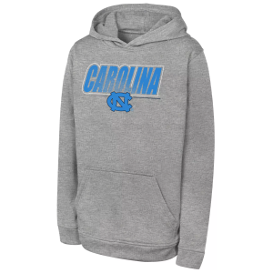 Gen2 Youth North Carolina Tar Heels Heather Grey Hoodie, Small, Gray