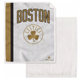 Pegasus Sports Pegasus Sports 2025-26 City Edition Boston Celtics 60in x 70in Sherpa Blanket - $13.97 at DICK'S Sporting Goods