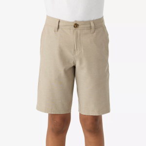 O'neill O'Neill Boys' Reserve Light Check 18" Hybrid Shorts, Size 28, Dark Khaki - $49.50 at DICK'S Sporting Goods