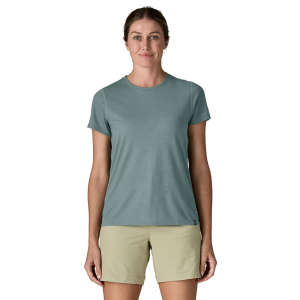 Patagonia Women's Capilene Cool Trail T-Shirt, XS, Blue Sage