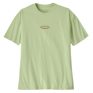 Patagonia Women's '95 Oval Logo Oversized T-Shirt, XS, Lichen Green