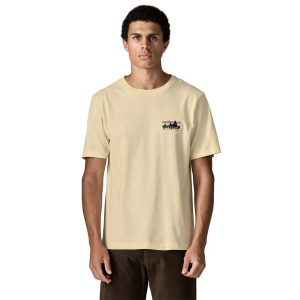 Patagonia Men's '73 Skyline Organic T-Shirt, XL, Undyed Natural