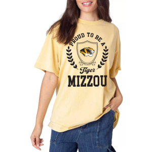 Chicka-D chicka-d Women's Missouri Tigers Sunflower Band T-Shirt, Small/Medium, Yellow - $48.99 at DICK'S Sporting Goods