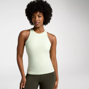 CALIA Women's Inspire High Neck Support Tank, XL, Matcha Frost