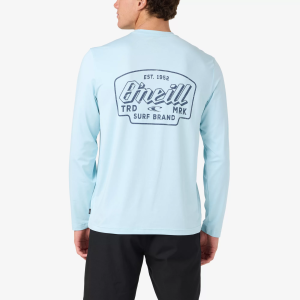 O'neill O'Neill Men's Locksmith UPF Long Sleeve T-Shirt, Small, Heather Light Blue - $48.00 at DICK'S Sporting Goods