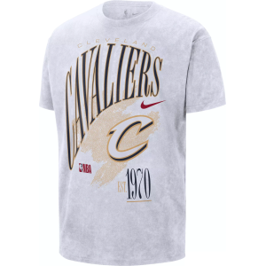 Nike Adult Cleveland Cavaliers Hardwood Classics White Champs T-Shirt, Men's, Medium
