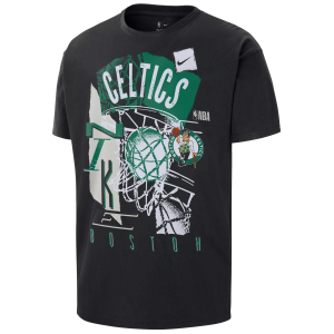 Nike Men's Boston Celtics Black Vintage T-Shirt, Small