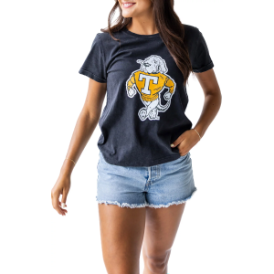 Gameday Social Women's Tennessee Volunteers Black Legacy T-Shirt, XL