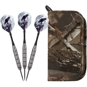 Viper Raven 25 Gram Steel Tip Dart and Dart Case Bundle