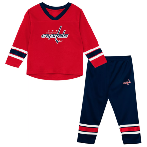 NHL Toddler Washington Capitals Red Denting Net Apparel Set, Boys', 3T