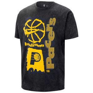 Nike Men's Indiana Pacers Black OGC Max90 Vintage Short Sleeve T-Shirt, Small