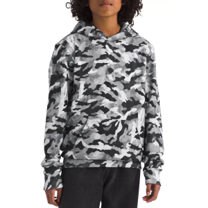 The North Face Kids' Evolution Pullover Hoodie, Small, Smoked Pearl Tnf Camo Small Print