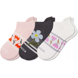 Bombas Bombas Adult Solid Ankle Socks - 3 Pack, Men's, Small, Pale Pink Mix - $40.00 at DICK'S Sporting Goods