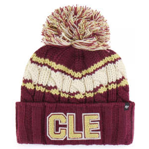 '47 Women's Cleveland Cavaliers Red Emma Cuffed Knit Beanie