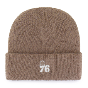 '47 Adult Philadelphia 76ers Brown Contemporary Basics Foundational Cuffed Knit Beanie, Men's