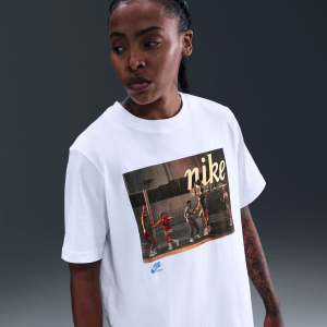 Nike Women's Basketball T-Shirt, Small, White
