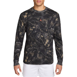 Jordan Men's Brooklyn Hike Mike Long Sleeve Graphic T-Shirt, Small, Black